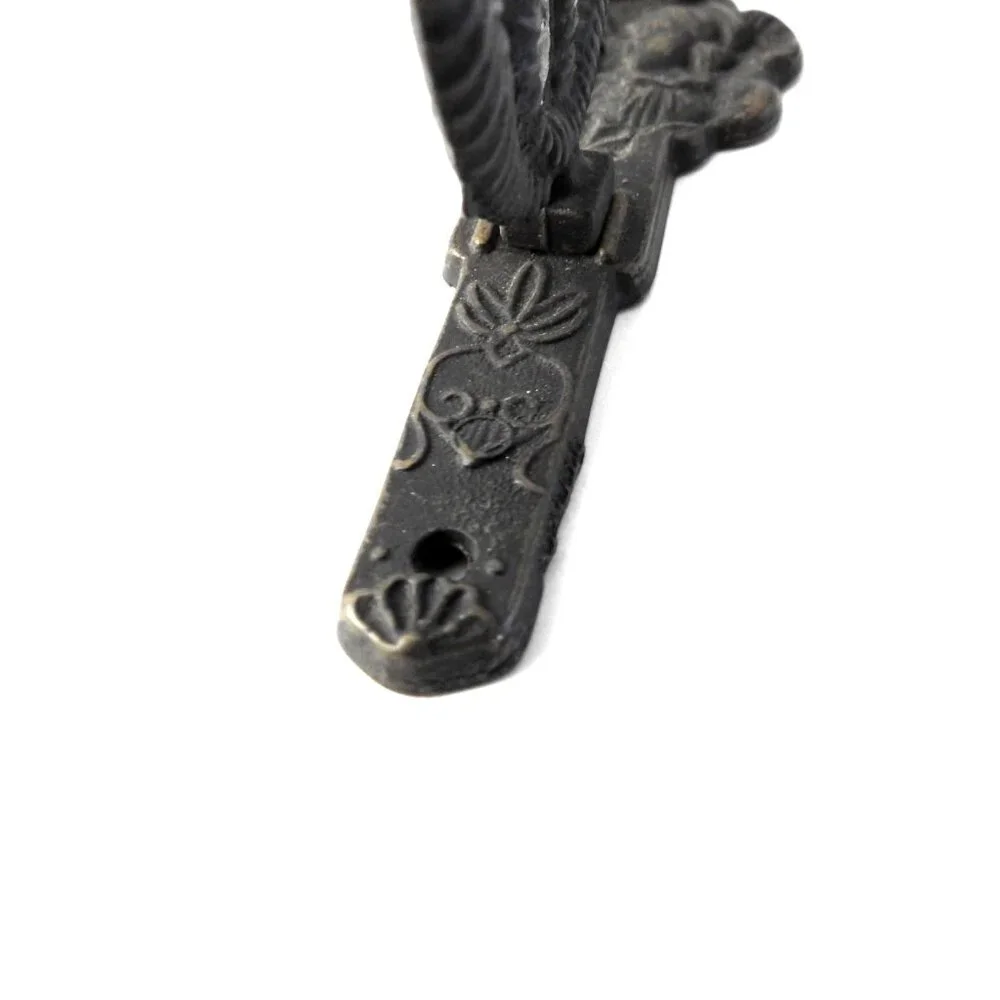 Vintage Bronze Dragon or Serpent Hook Made in Holland Man Woman
